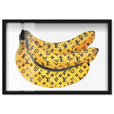 Doll Memories - Fashion Bananas Shadowbox Print Illustration de mode par Art Remedy