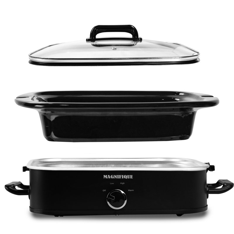Mijoteuse de 4 pintes avec casserole Magnifique, Green