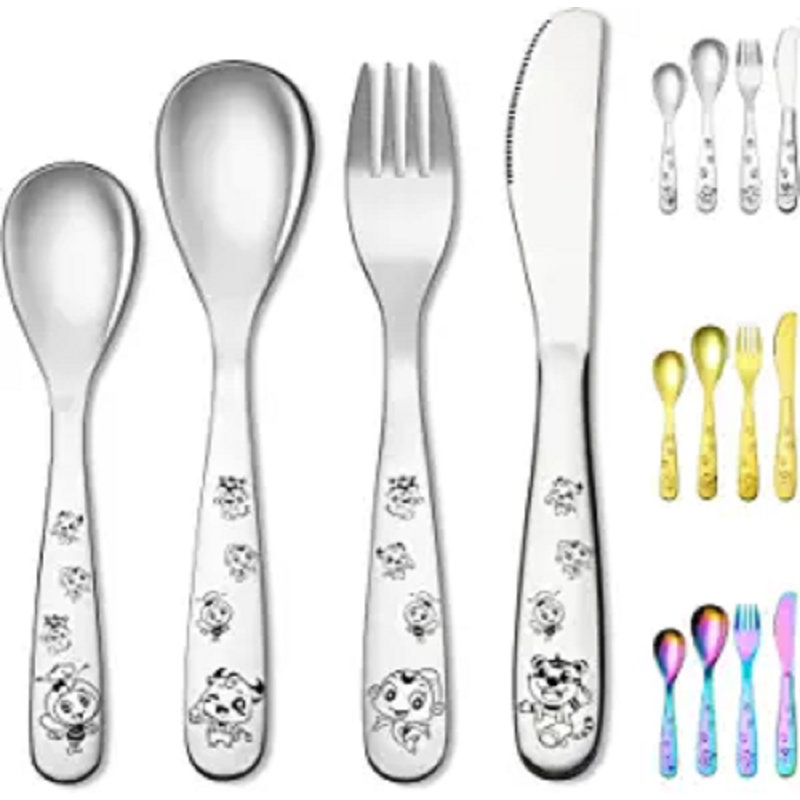 Zoomie Kids Aalayah Stainless Steel Flatware Set