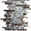 Carreau de mosaïque linéaire linéaire métallique 12 po x 12 po Victory-53439735