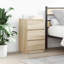 Bedside Cabinet With 3 Drawers 39X35x65 Cm-1950791846