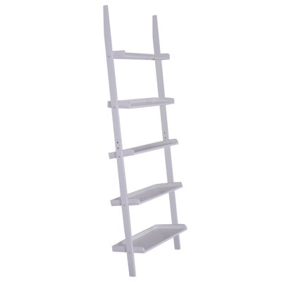 189 cm H x 56 cm W Ladder Bookcase
