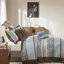 Quilt - 5 Piece With Geometric And Details Soft Fabric Pillows Motifs Comfy Fill-118742721-118742723