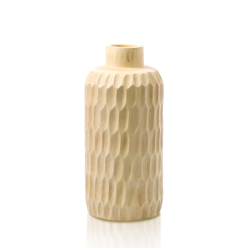 Aligi Handmade Wood Table Vase