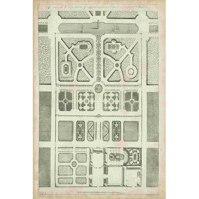 Antique Garden Design III