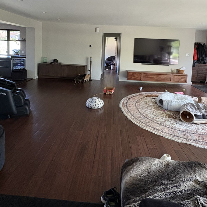 Four Hands Castillo Media Console Chestnut Parawood Reviews