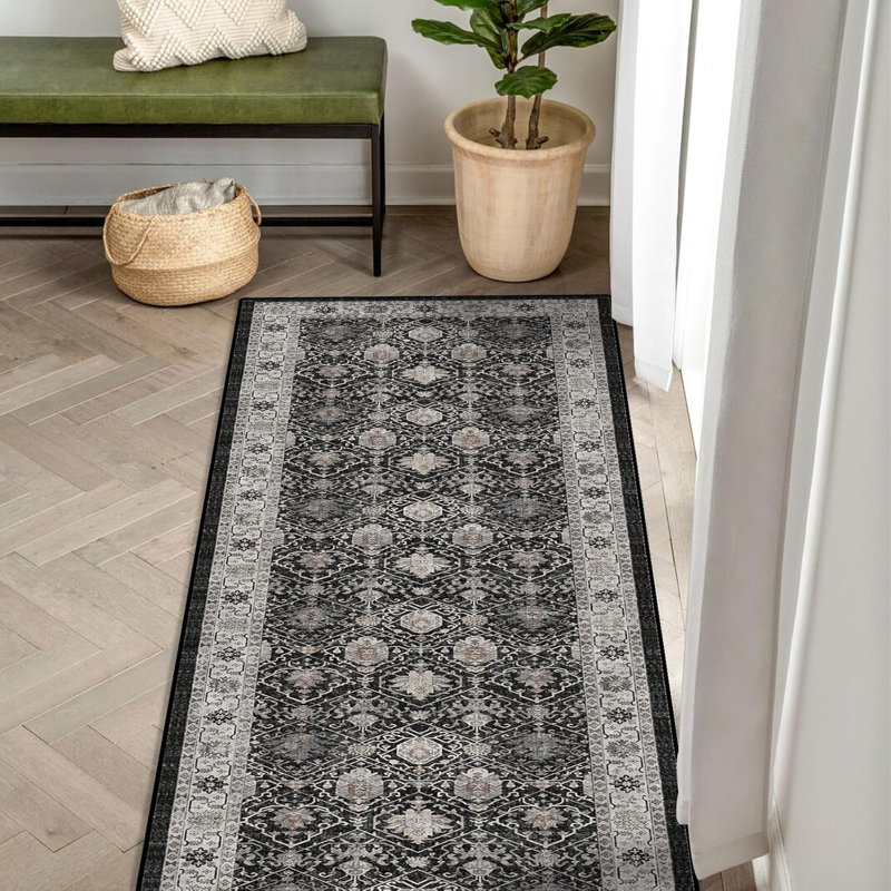 Tapis de cuisine rétro lavables, 2 pi x 6 pi