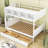 Godo Kids Twin Over Full Bunk Bed with Drawers-685050739