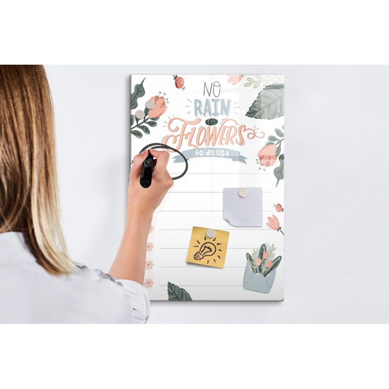 Magnetic Glass Dry Erase Board