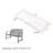 Housse de coussin de banc 1 pièce Ebern Designs l 54 po x P 18 po-1445346301