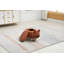 Upholstered Faux Fur Footstool