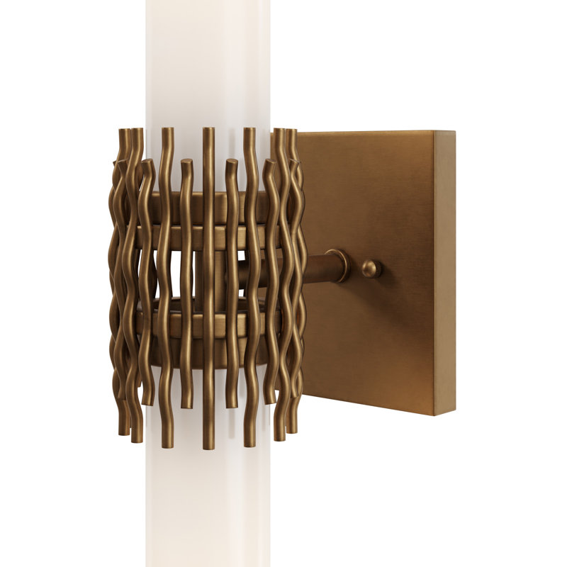 Brietta 2 - Light Wallchiere, Antique Brass