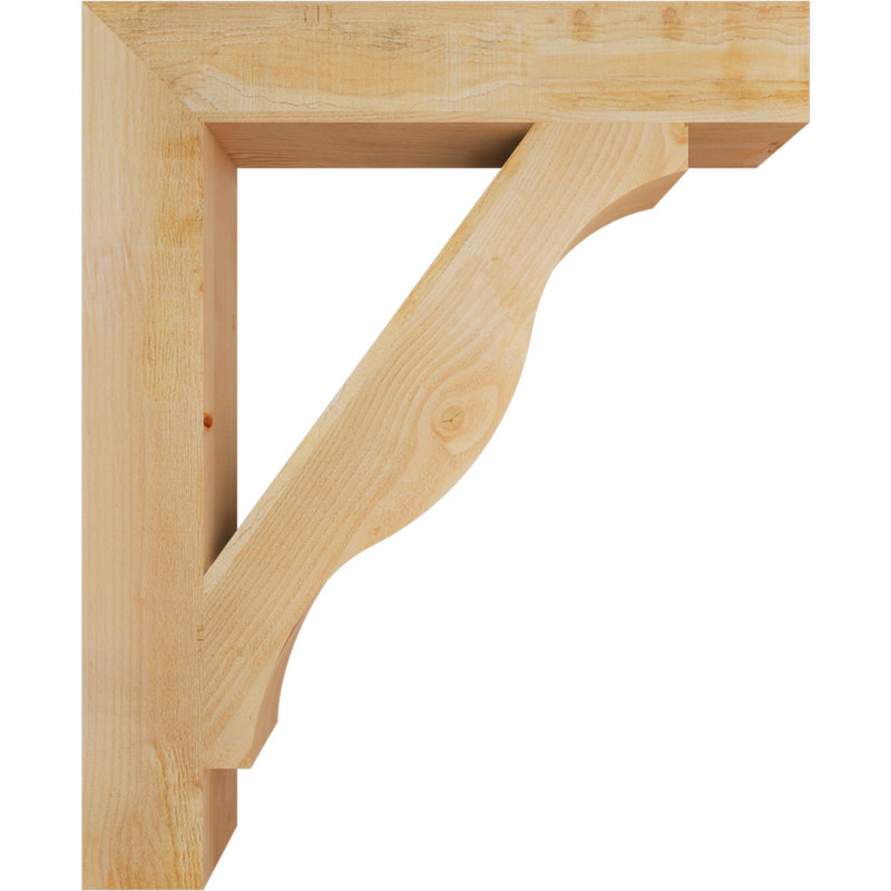 Support pour scie brute Funston Block, Sapin de Douglas, H 44 po x l 6 po x P 36 po