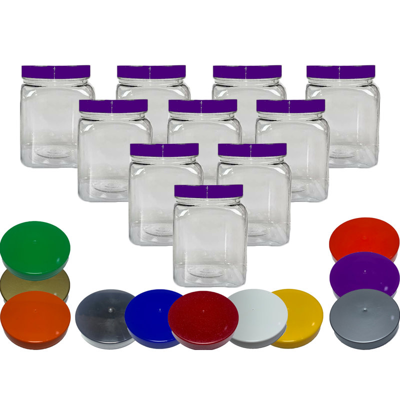 Jar - Set of 10, Gold