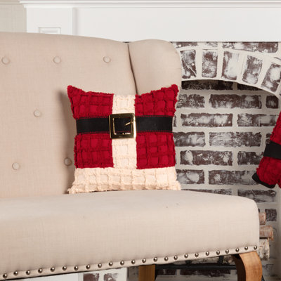 Coussin de couleur père noël Mervela
