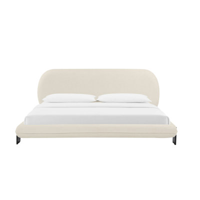 Ophelia Cream Faux Wool UK Bed