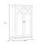 Aleisha 2 Door Manufactured Wood Wardrobe