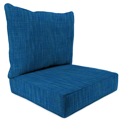 24" x 48" Outdoor Deep Seat Cushion Set with Welt