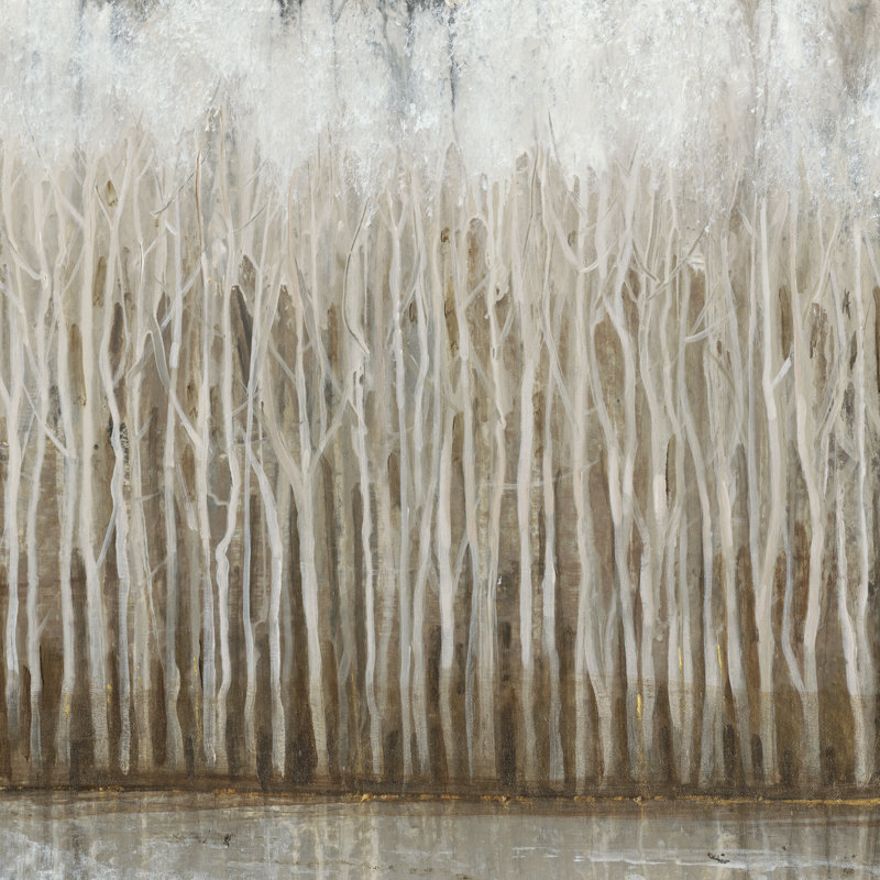 Whispering Trees I by Timothy O' Toole - Wrapped Canvas Painting, 30cm H x 30cm W