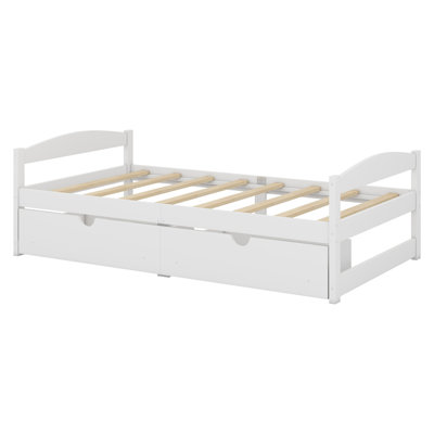 Platform Bed With Two Drawers by Red Barrel Studio