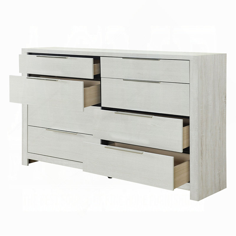 Commode et meuble de rangement en bois 1 chambre Modern Modern, Beige