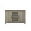 Console Nilda avec armoire et tablettes