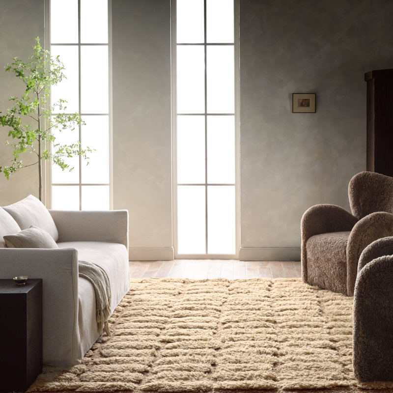 Jaipur Living Michael Habachy Dunes GAM04 Handmade Contemporary Brown (8'x10'), Rectangle 10' x 14'