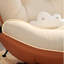 Chaise berçante moderne rembourrée-111644200