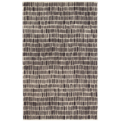 Roark Charcoal Hand Tufted Wool Rug
