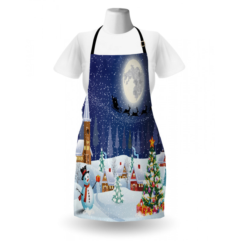 Christmas Bib Apron