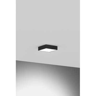 Surface carrée Jazz - l 12 po - Direct - Noir