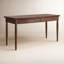 BOWFRONT Solid Wood Writing Desk