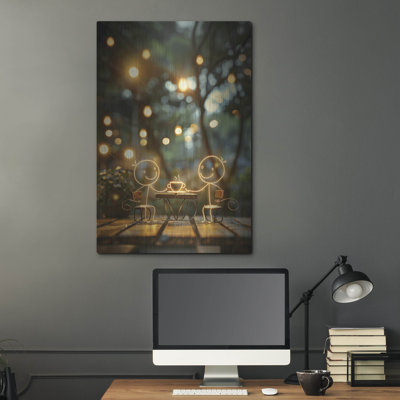 Best Friends' by r3darch0n Metal Wall Art
