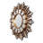 NOVICA Handmade Shiny Sun Wall Mirror