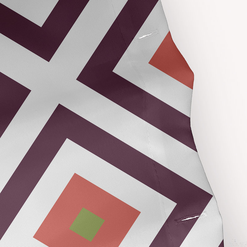 Joshi Floral Shower Curtain, Purple/Coral