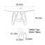 Table ronde en bois massif-106591361