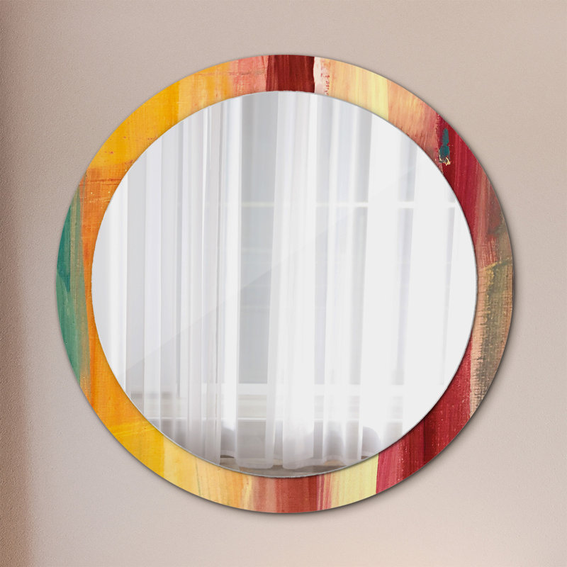Huldar Glass Flat Wall Mirror