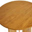 Round Metal Base Dining Table