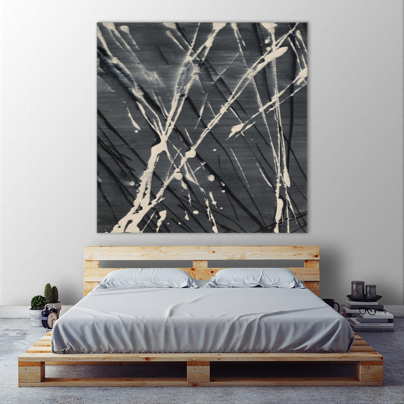 «Dark Cloudy Mist I», reproduction d'art sur toile géante 54 po x 54 po