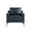 Fauteuil à accoudoirs carrés 33,5 po Turner-97673794