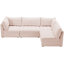 Ensoll Velvet Sectional Reversible-1257355234