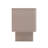 Ella 20" Nightstand in Mocha (1-Drawer)-1690757458