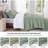 King Size Quilt Bedding Set Camel Bedspreads - Bed Summer Quilt Lightweight Microfiber Bedspread- Wave Pattern Bedding Coverlet For All Season - 3 Piece (1 Quilt, 2 Pillow Shams)-104784442