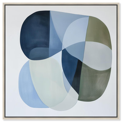 Décoration murale moderne sur toile Serene Overlap II par Art Remedy