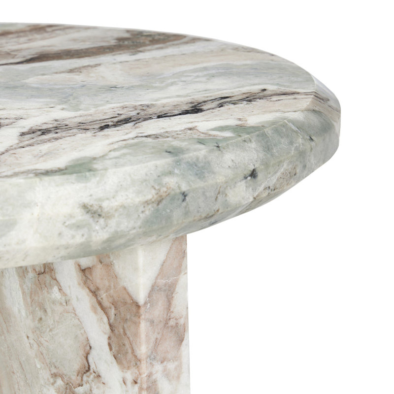 Dakota Marble Coffee Table, White