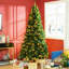 Arbre de Noël 500 pi avec 500 lumières DEL blanc chaud, extrémités de branches réalistes, arbre avec 1346 pointes et,