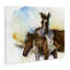 "Brown Horses", art mural sur toile par John Keeling-14884563