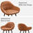 Faux Leather Upholstered Bar Stools-531926006