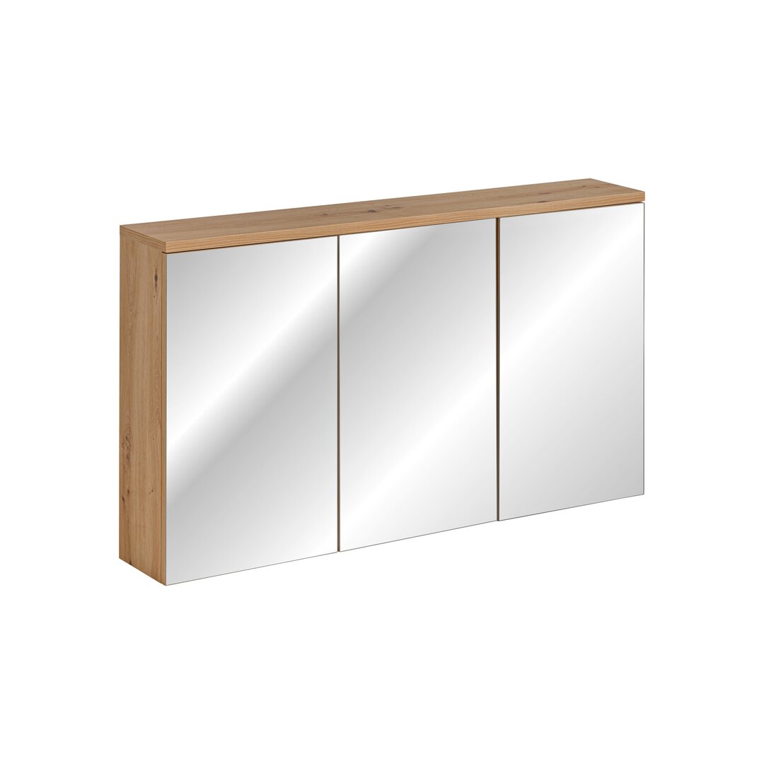 120 cm x 69,4 cm Spiegelschrank Flurije