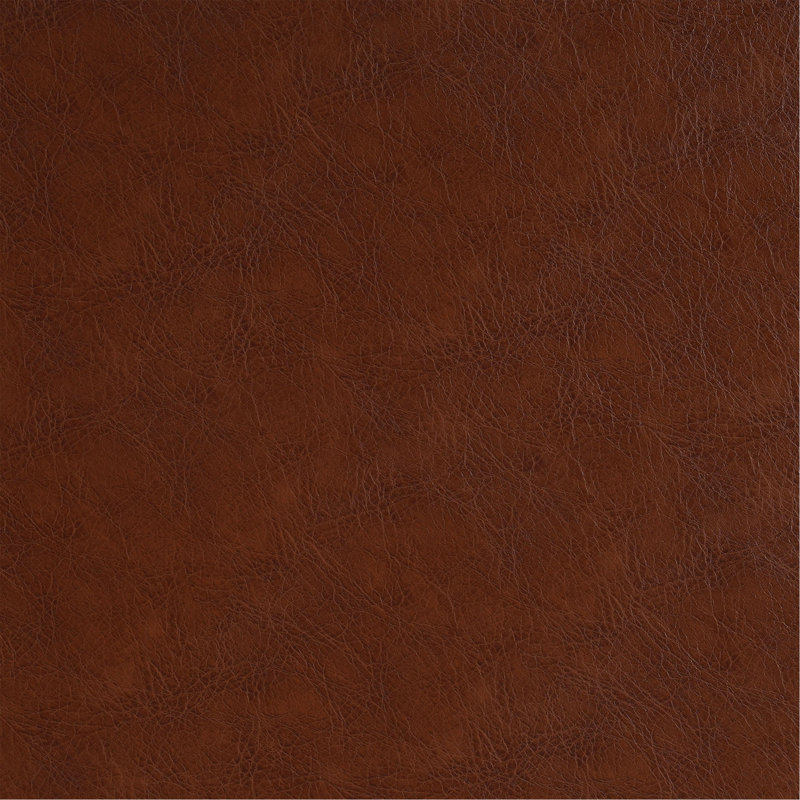 Repose-pieds rond moderne et confortable (SEULEMENT OTTOMAN), Marron clair